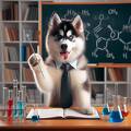 Husky als Lehrer